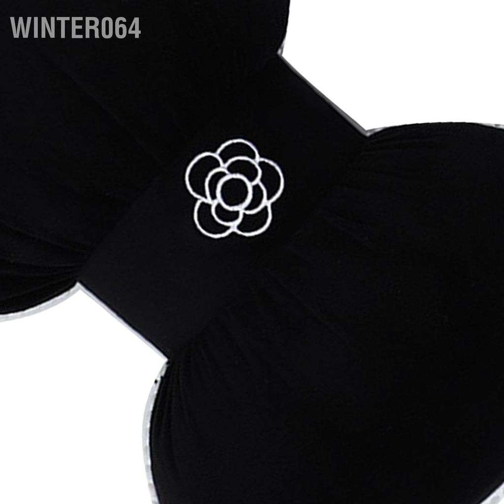 Winter064 Nơ Gối Cổ Sang Trọng Thắt Mềm Mại Ghế Tựa Đầu Hỗ Trợ Đệm Có Khóa Dây Thun