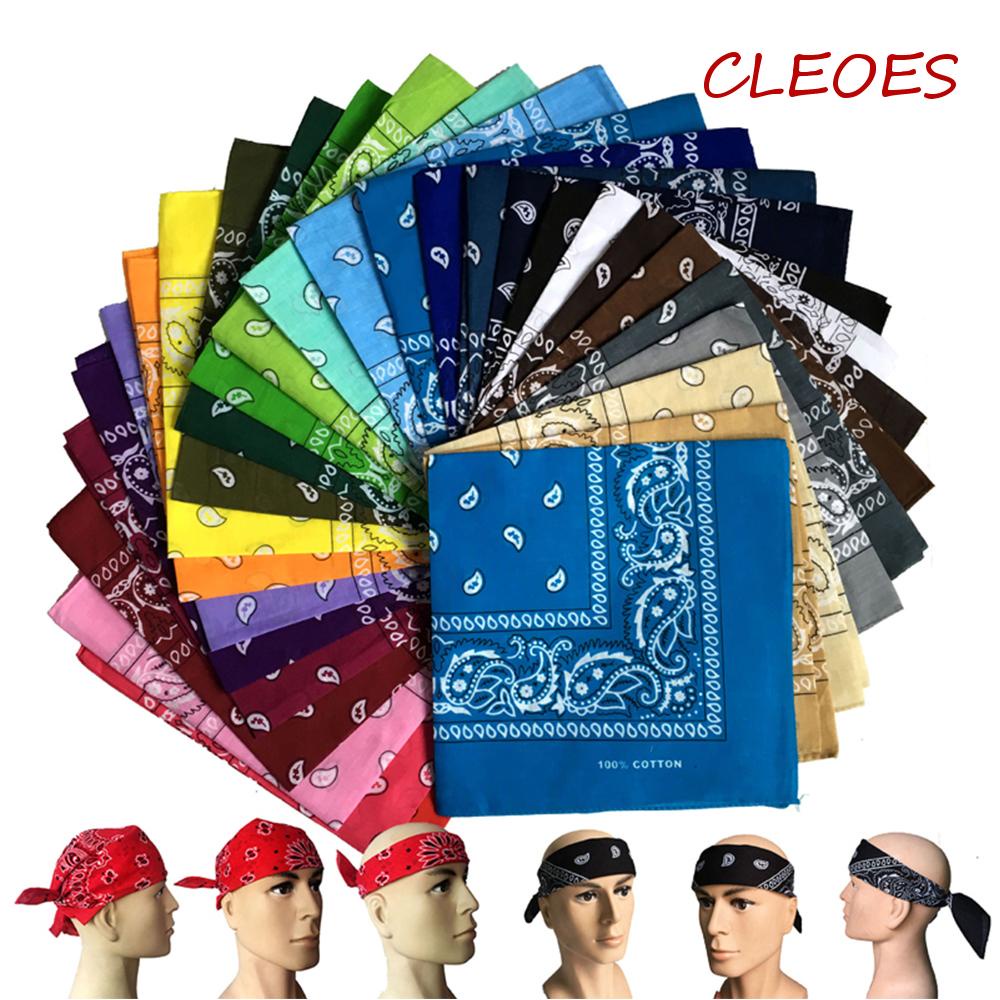Cleoes Khăn Tay Cotton Họa Tiết Paisley Dễ Thương Chất Lượng Cao