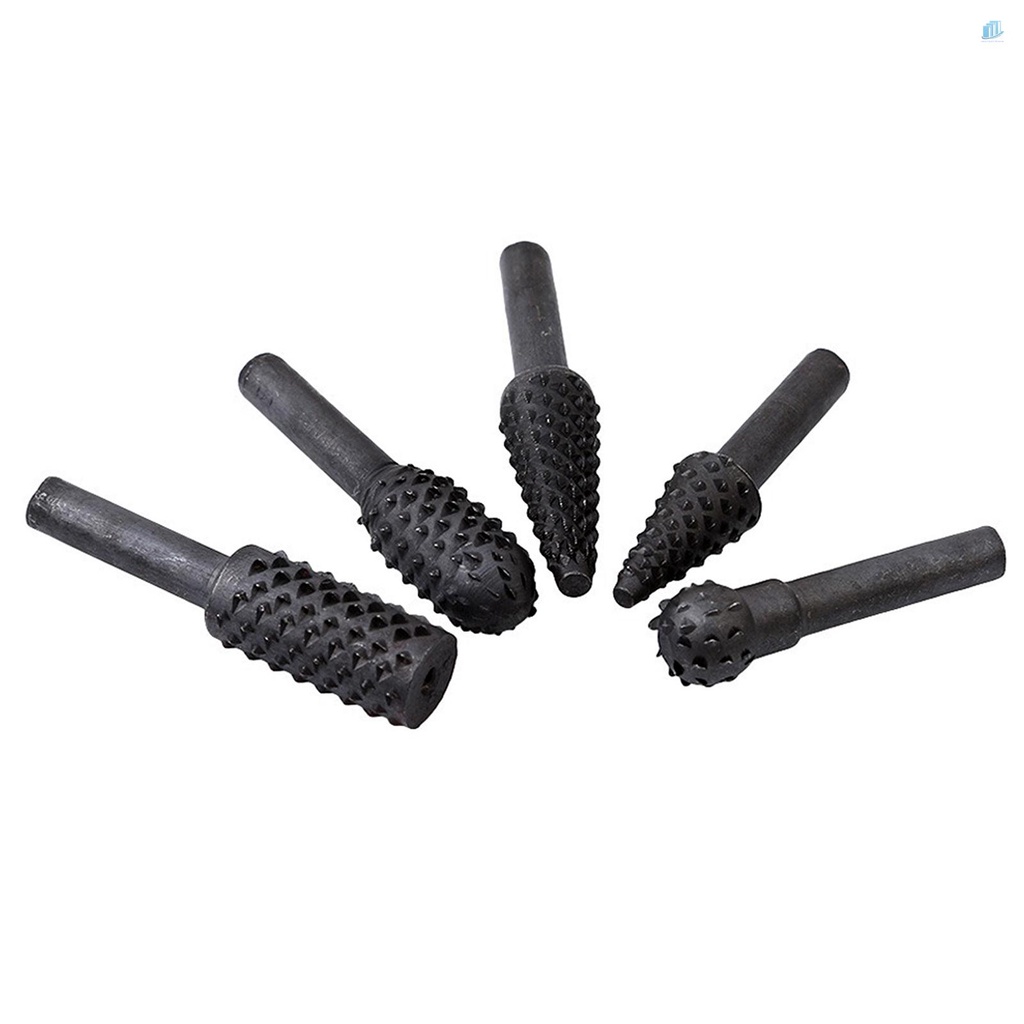 Bộ 5 Mũi Khoan Tròn 1 / 4-inch Chuyên Dụng Cho Chế Biến Gỗ