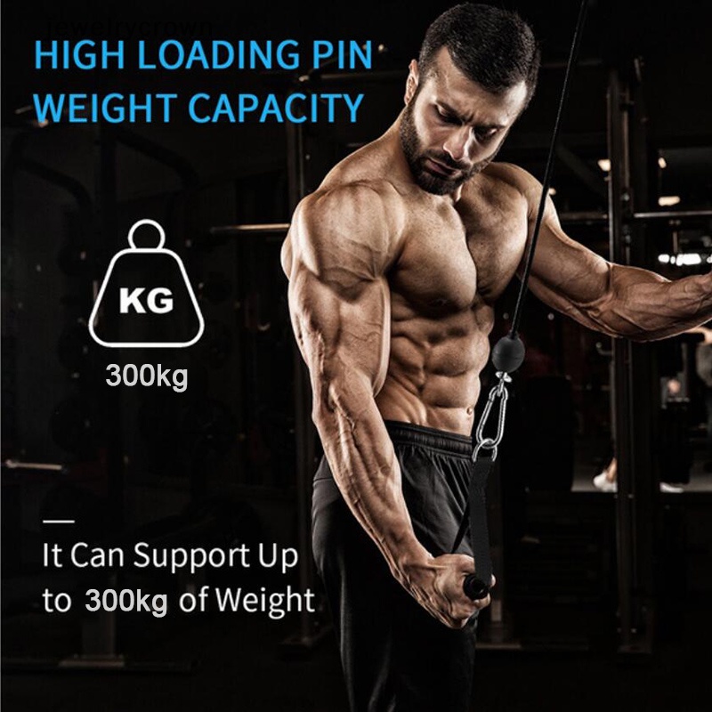 Dây Cáp Ròng Rọc Bằng Thép Chịu Tải Nặng Chuyên Dụng Cho Máy Tập Gym Tại Nhà