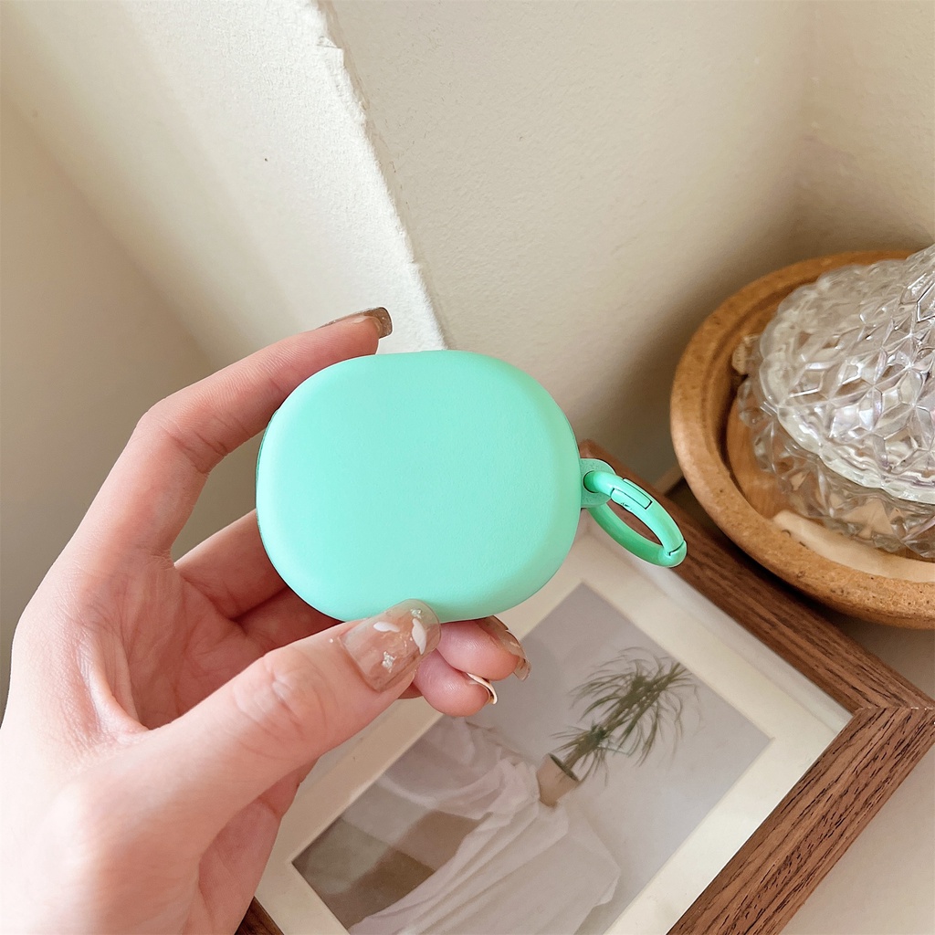 Vỏ Bảo Vệ Hộp Sạc Tai Nghe Bluetooth Không Dây Redmi buds4 lite TWS Bằng Silicon Mềm Màu Trơn