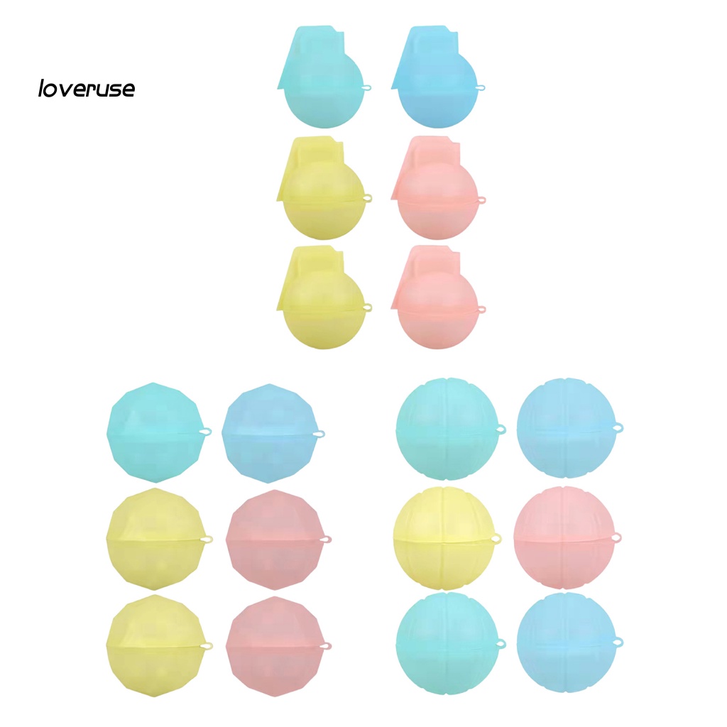Set 6 Quả Bóng Nước Bằng Silicone Cho Gia Đình