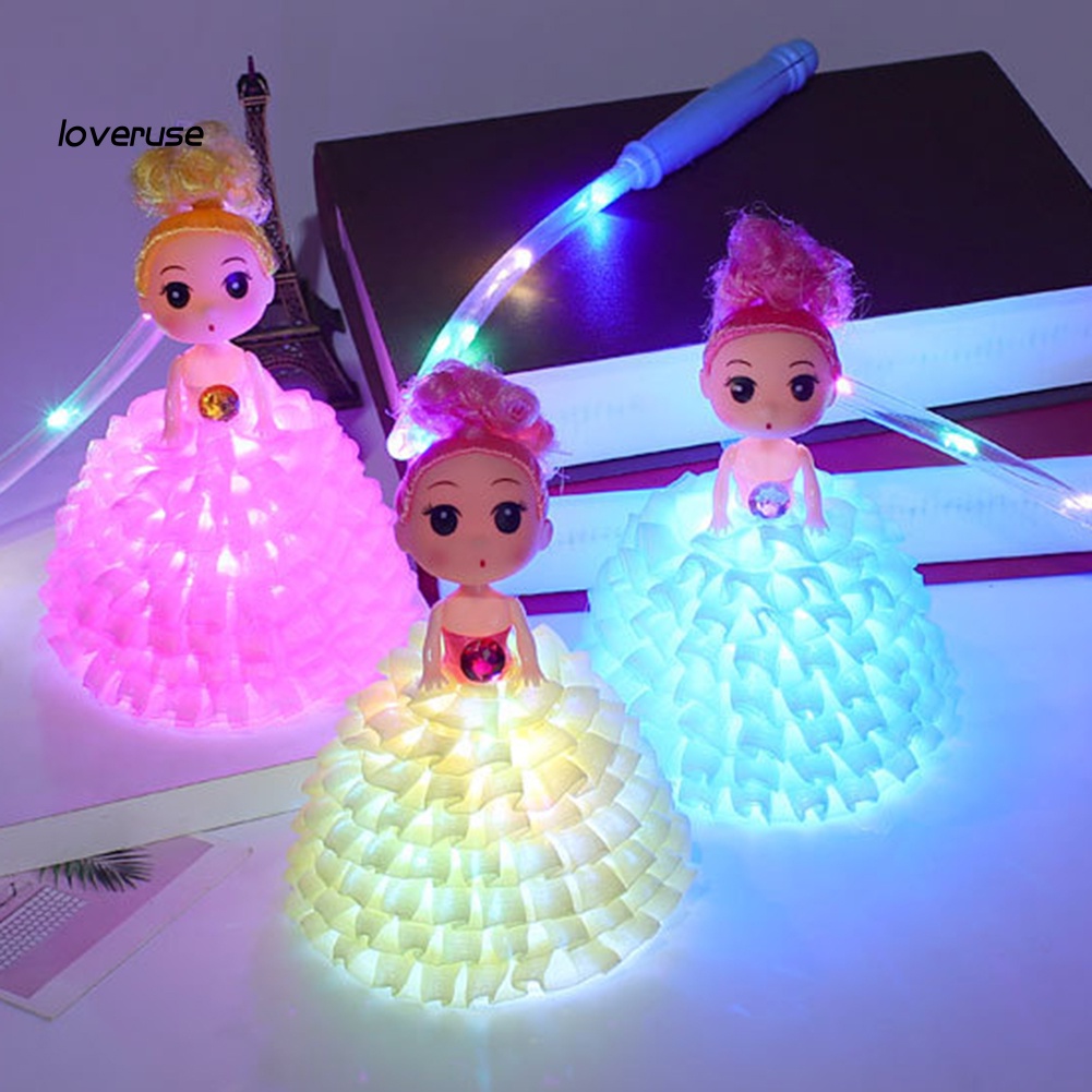 Lồng Đèn Đồ Chơi Búp Bê Hoạt Hình DIY Dễ Thương Cho Bé Gái