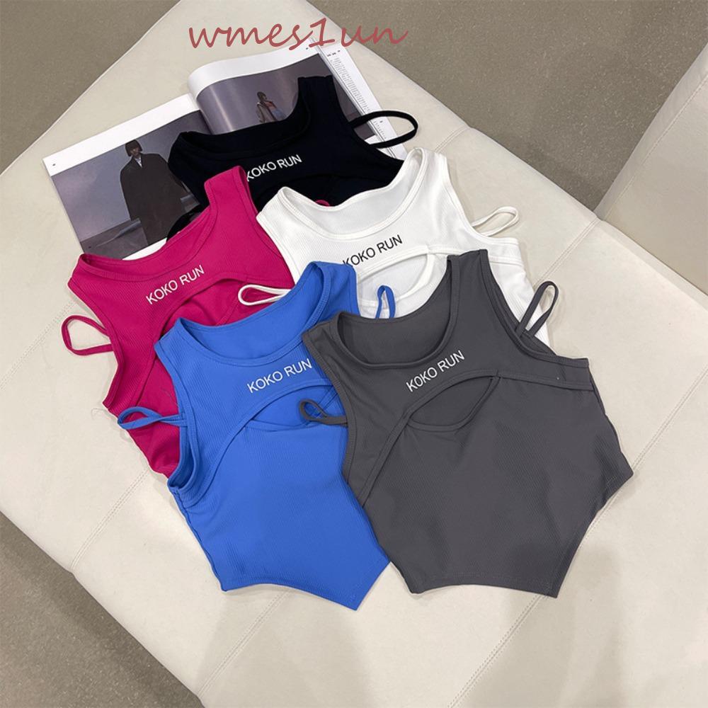 Áo Hai Dây Dáng Ôm Thoáng Khí WMES15H Y2K Thời Trang Dự Tiệc Cho Bạn Gái