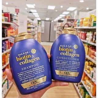 Bộ dầu gội kích thích mọc tóc và giảm gãy rụng Biotin Made in UK 385ml