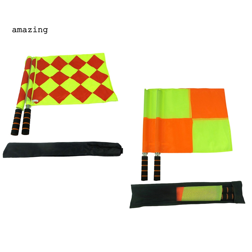 1 Cặp Cờ Sân Khấu Bóng Đá Hình Vuông Lớn Đa Năng