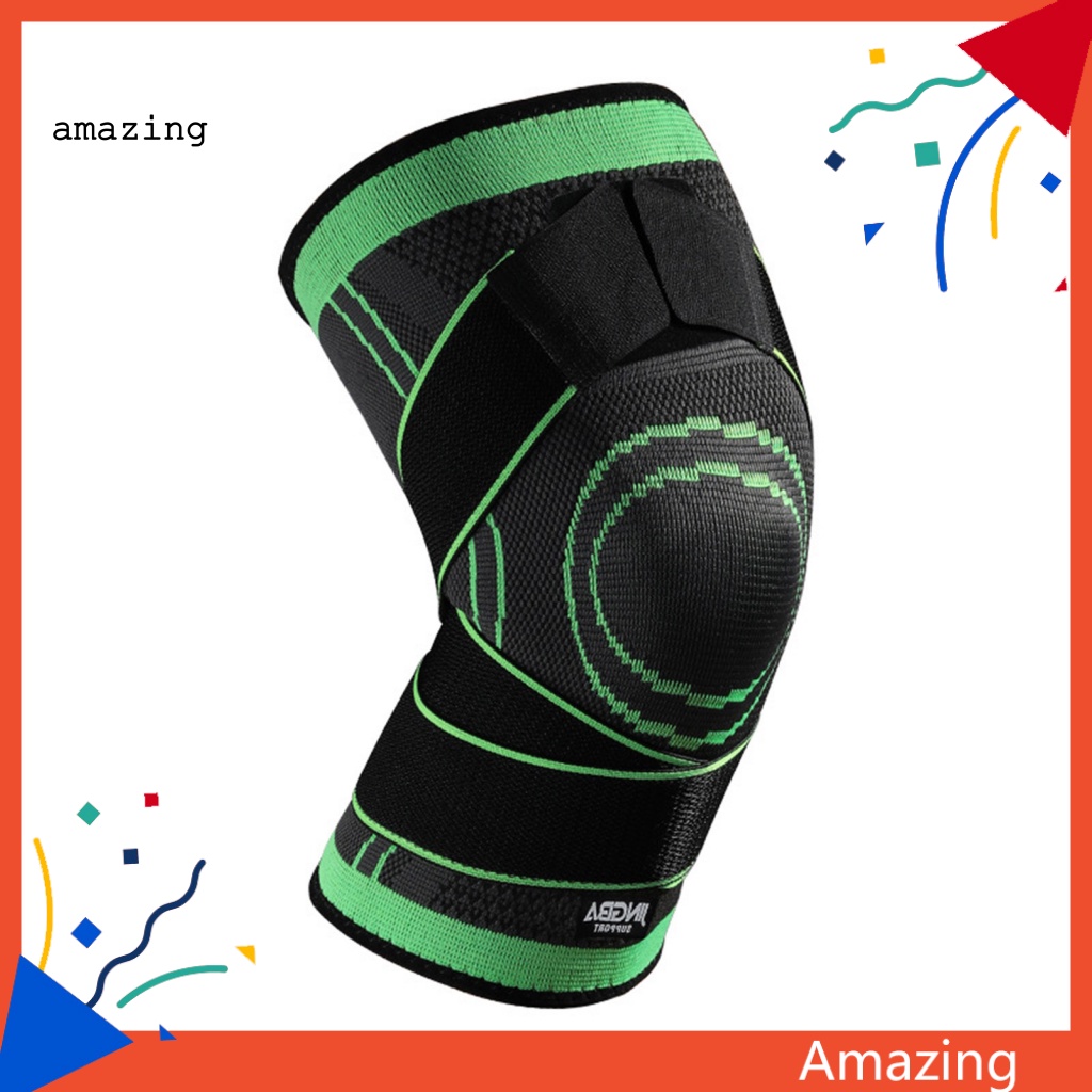 1 Băng Quấn Đầu Gối Bằng Nylon Co Giãn Gọn Nhẹ Có Thể Tái Sử Dụng