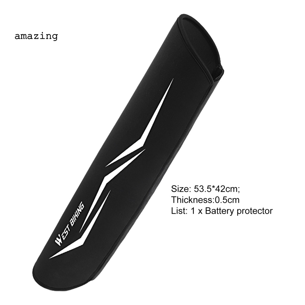 Vỏ Bảo Vệ Khung Pin E-Bike Chống Trầy Xước Có Thể Giặt Sạch Dành Cho Xe Đạp