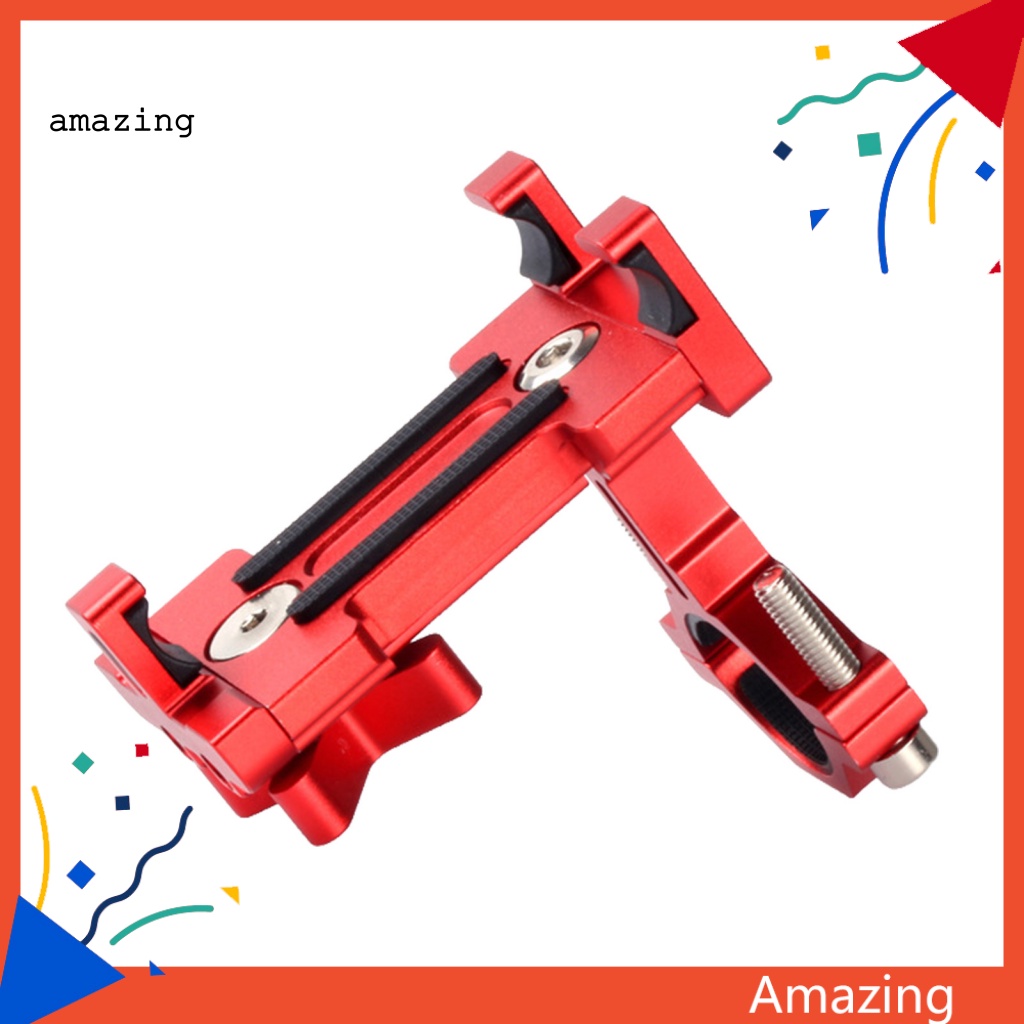 Giá Đỡ Điện Thoại Bằng Hợp Kim Nhôm Gắn Xe Đạp Leo Núi Tiện Dụng