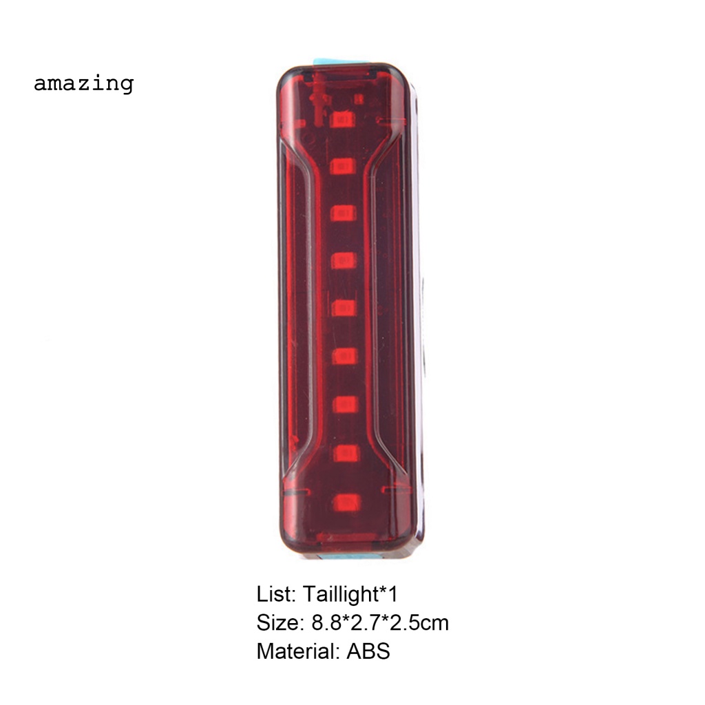 Đèn An Toàn Phía Sau Xe Đạp Có Thể Tháo Rời Chống Thấm Nước IPX5