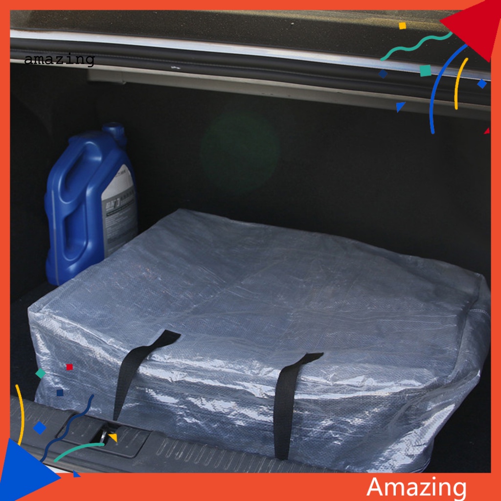 Túi Đựng Đồ Dùng Trong Suốt Có Tay Cầm Tiện Dụng Mang Theo Du Lịch