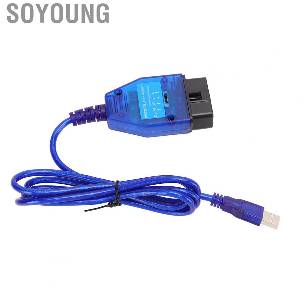 Soyoung OBD2 Interface Cable  Diagnostic  Cable Professional Abrasion Resistant Reliable  for Car