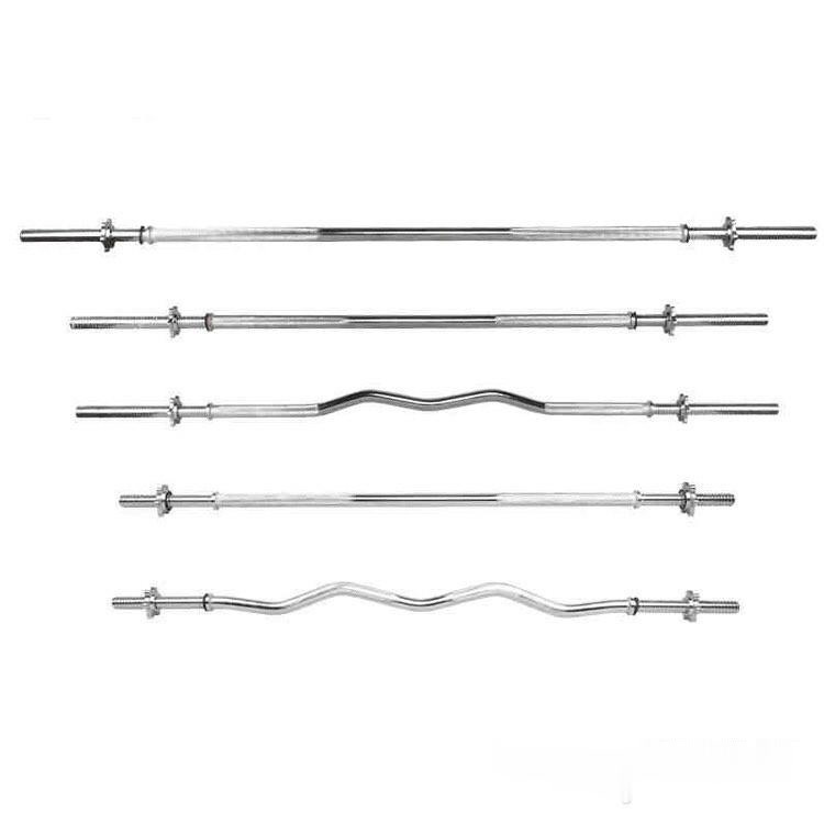 Thanh đòn ghép tạ 1m2, 1m5, 1m8 sắt đặc mạ inox