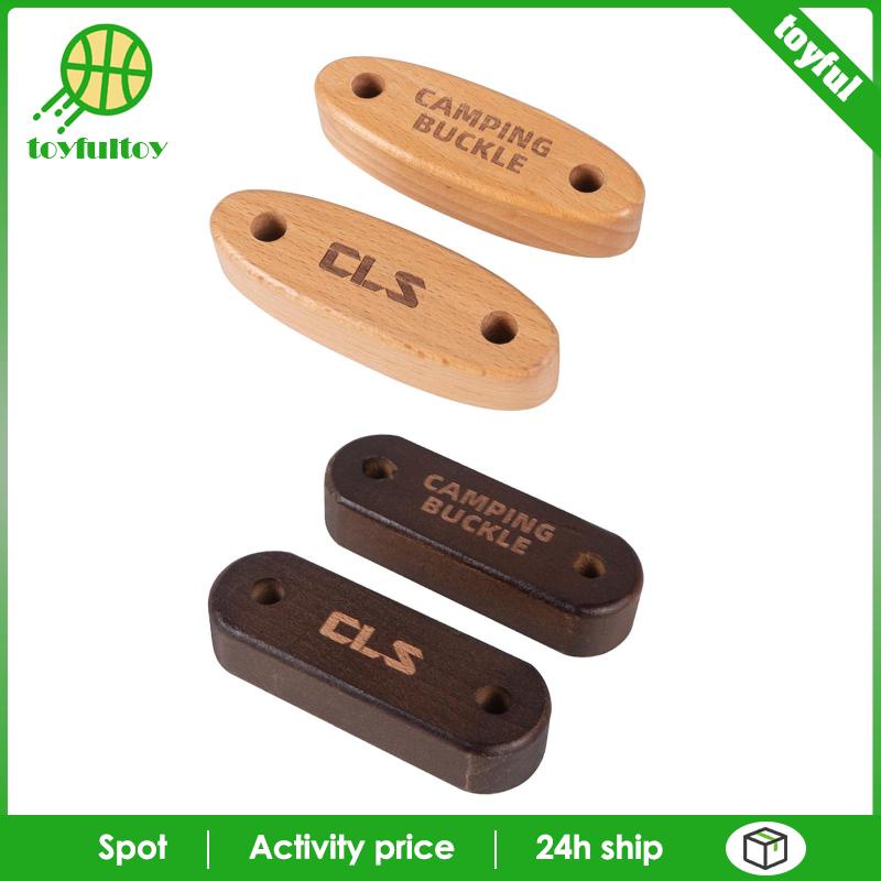 Bộ 2 Móc Khóa Dây Lều Cắm Trại / Leo Núi Điều Chỉnh Được Tiện Lợi