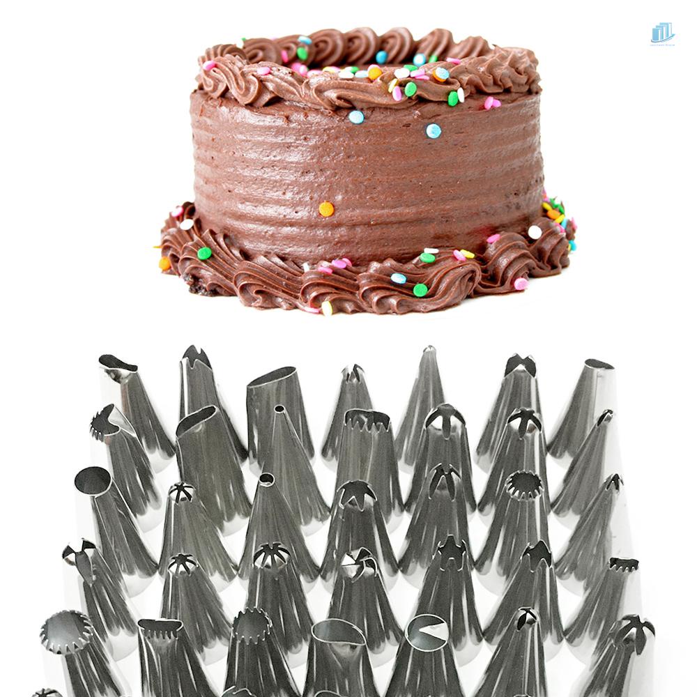 Bộ 8 Dụng Cụ Trang Trí Bánh Kem Bằng Thép Không Gỉ