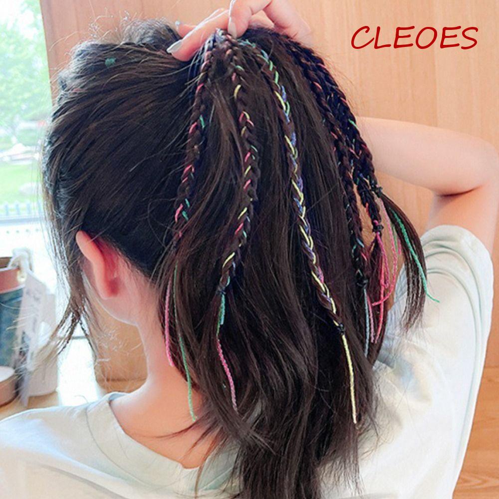 Tóc Giả Thắt Bím Nhiều Màu Thời Trang Dành Cho Nữ