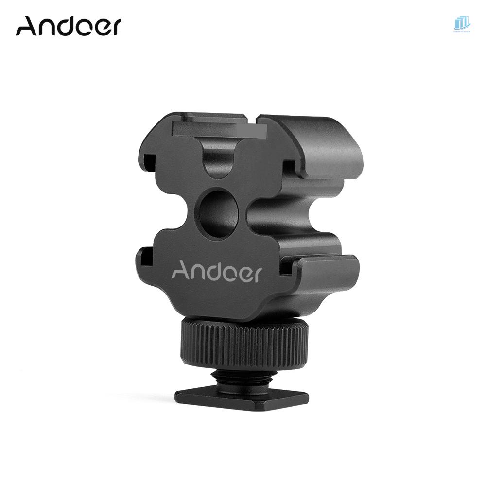 Giá Đỡ Ba Chân Mở Rộng Bằng Hợp Kim Nhôm Andoer Cho Tripod DSLR ILDC Camera