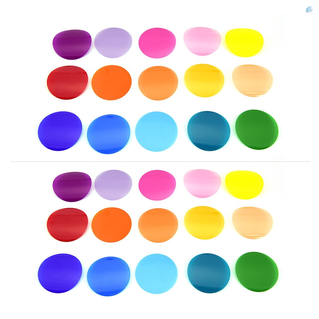 Bộ Lọc Màu V-11C 15 Màu Khác Nhau * 2 Cho Đèn Flash Máy Ảnh Godox V1