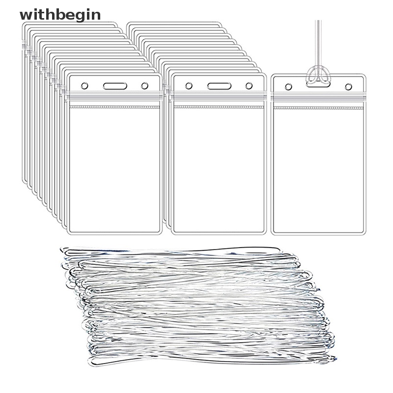 Bộ 2 Thẻ Hành Lý Bằng PVC Trong Suốt Chống Thấm Nước Có Thể Tái Sử Dụng