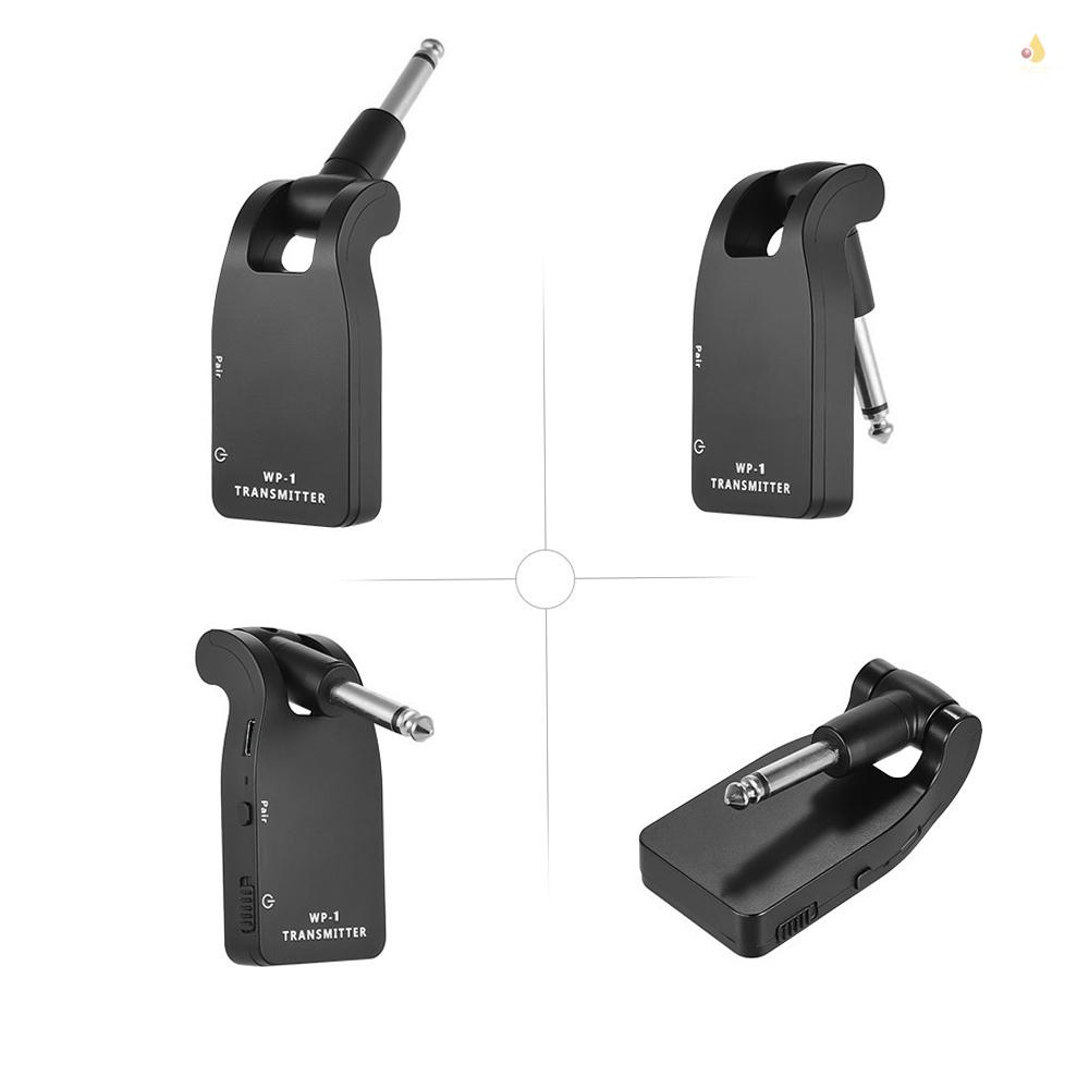 Hệ Thống Truyền Và Nhận Tín Hiệu Không Dây 2.4G Tích Hợp Pin Lithium 30M Chuyên Dụng Cho Đàn Guitar Điện