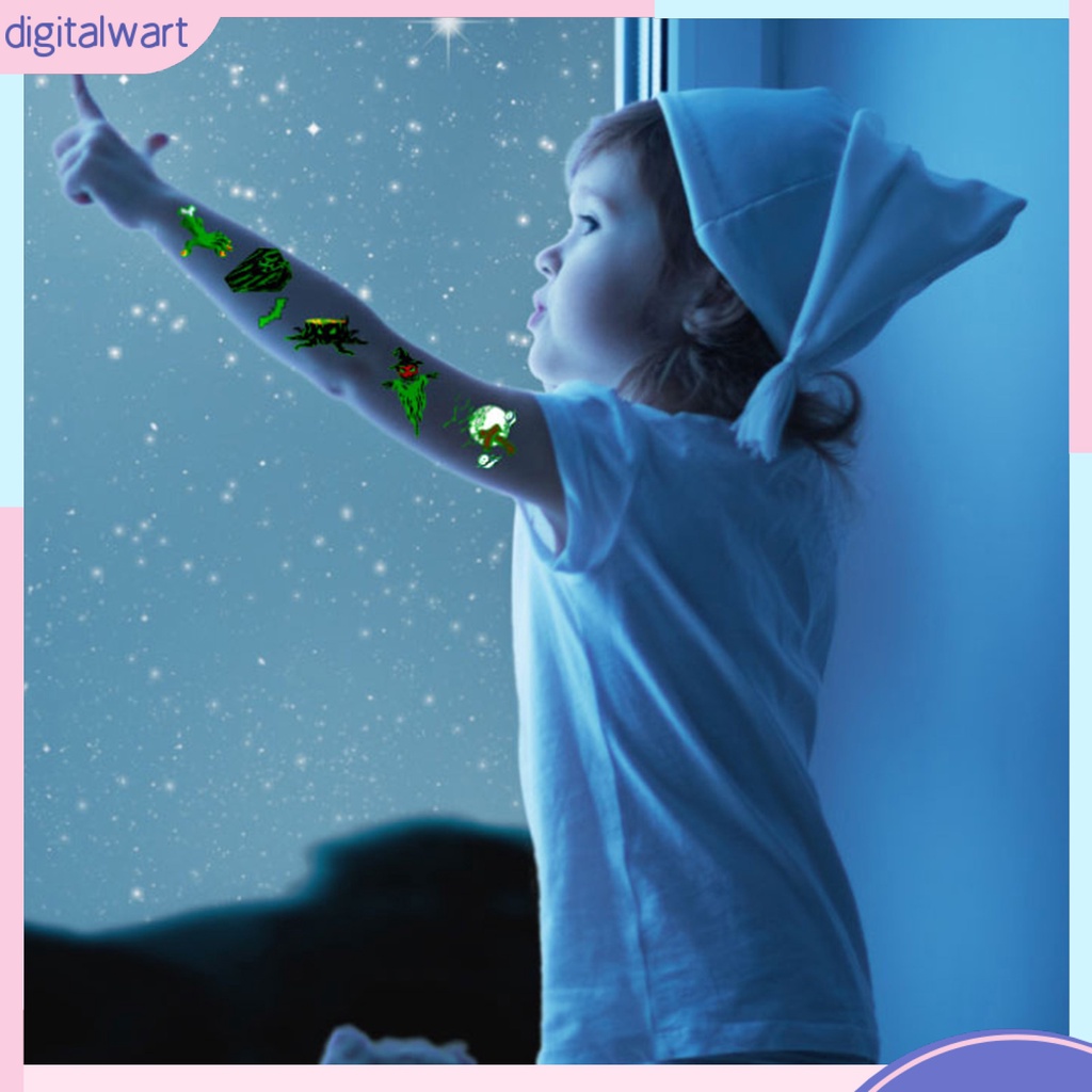 Miếng Dán Hình Xăm Phát Quang Chống Nước Chống Mồ Hôi Thân Thiện Với Môi Trường DIY Dành Cho Trẻ Em