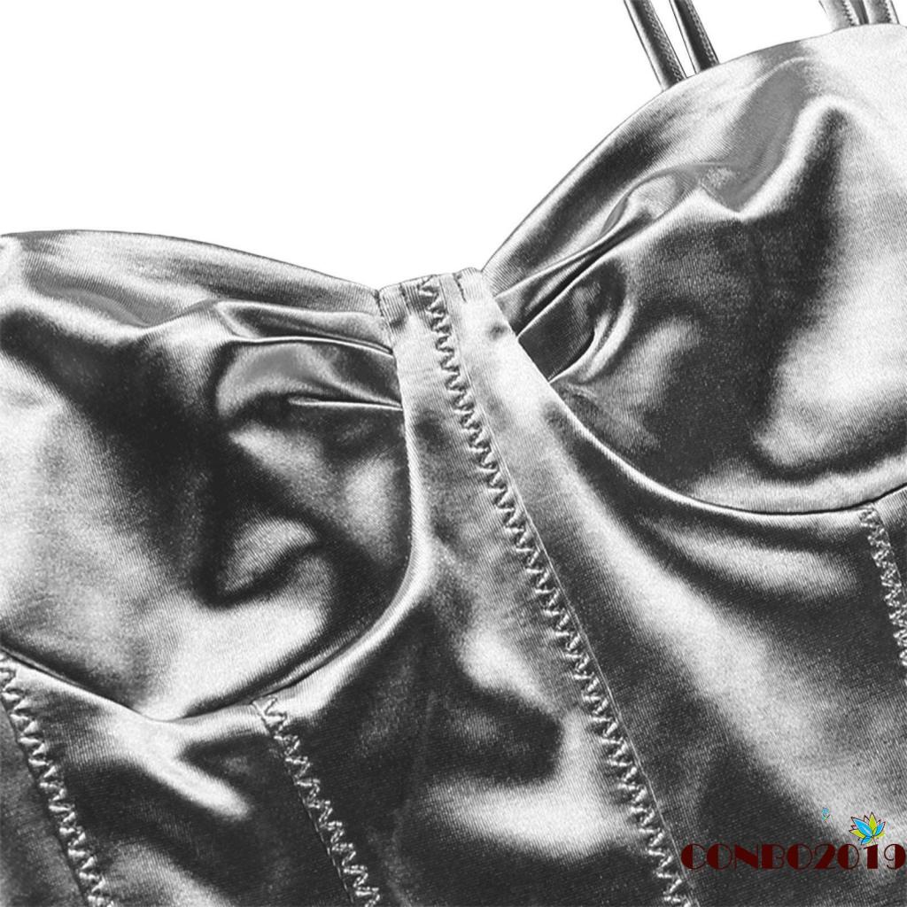 Áo Hai Dây Hở Lưng Màu Trơn Dáng Ôm Thời Trang Mùa Hè Cho Nữ