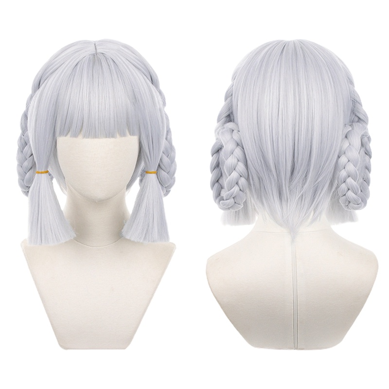 Tóc Giả YGT Kamisato Ayaka Hóa Trang Nhân Vật DokiDoki