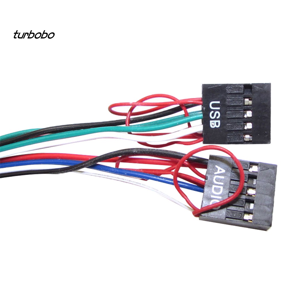 Turbobo Ốp Tai Nghe Kèm Mic Cổng USB 6.8cm Cho Máy Tính