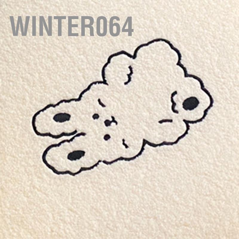 Winter064 Hỗ Trợ Lưng Xe Hơi Phong Cách Hoạt Hình Dễ Thương Thân Thiện Với Làn Da Berber Lông Cừu Đa Năng Đệm Ô Tô Cho Nội Thất