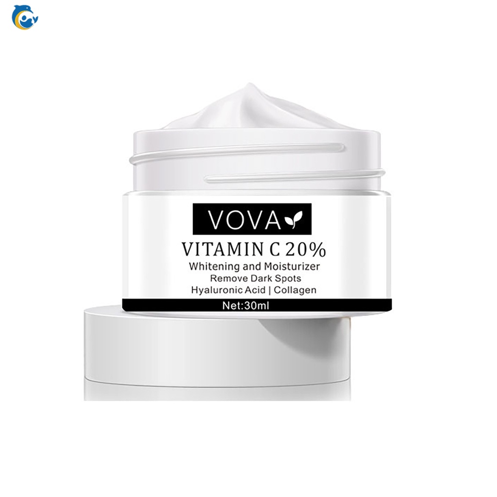 Kem Dưỡng Da Mặt Vitamin C 20% Làm Sáng Da TL VOVA 30ml