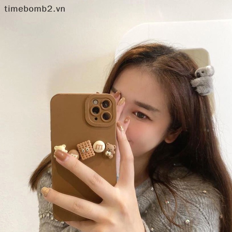Kẹp Tóc Hình Gấu Koala 3D Bằng Lông Nhung Dễ Thương Xinh Xắn