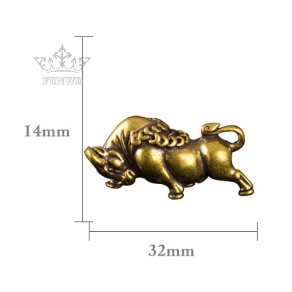 Động Vật Bằng Đồng Thau Cao 1.4cm Thiết Kế Đơn Giản Sống Động