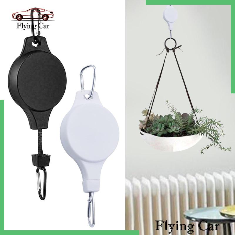 [Lzdjfmy2] Móc Treo Chậu Cây Có Thể Thu Gọn Cho Gara Sân Vườn