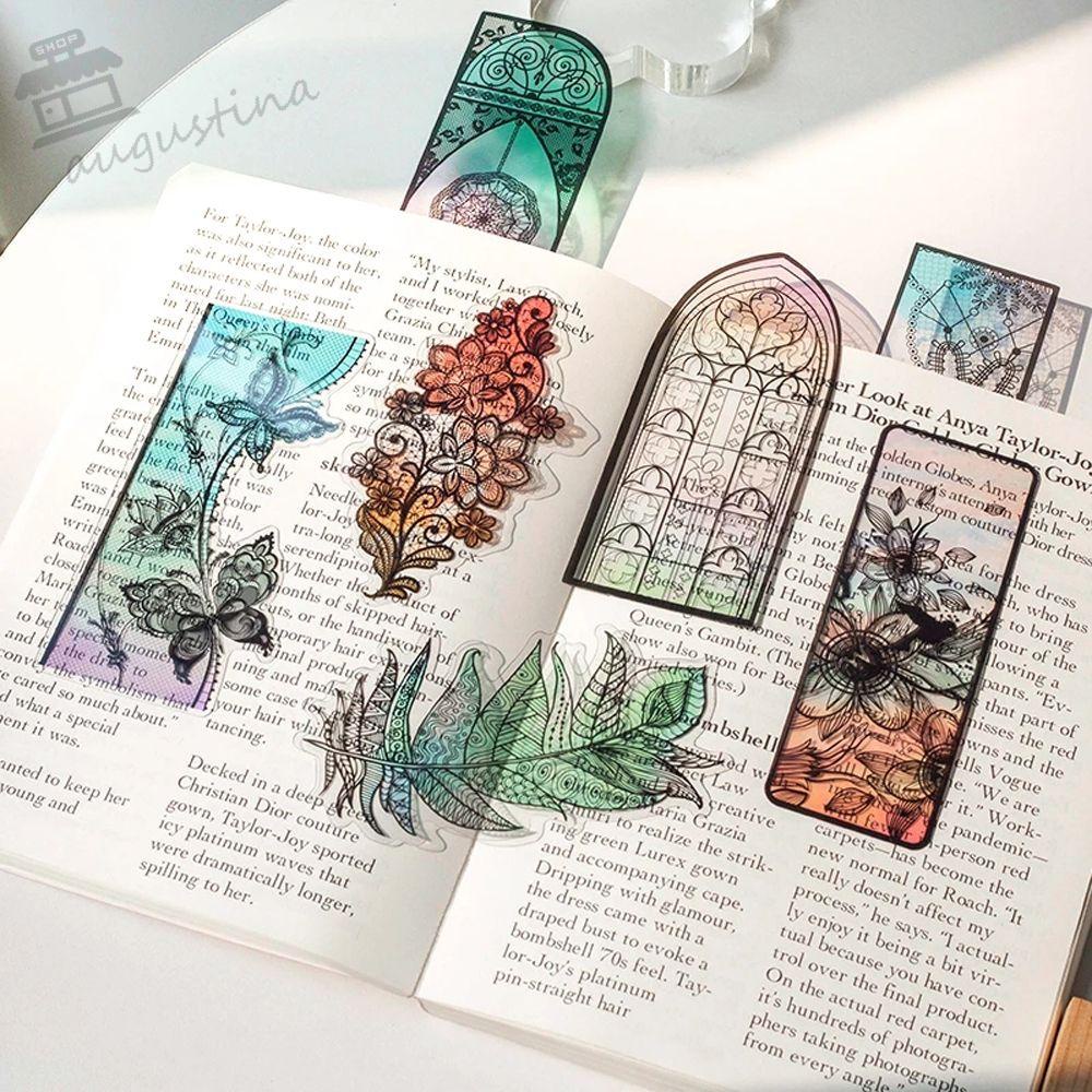 Phụ Kiện Đánh Dấu Trang Sách Phong Cách AUGUSTINA Retro