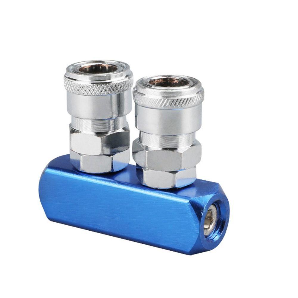 KUNHEV Đầu Nối Nhanh Khí Nén Hình Tròn Hai Chiều Chống Oxy Hóa Dễ Lắp Đặt Loại C