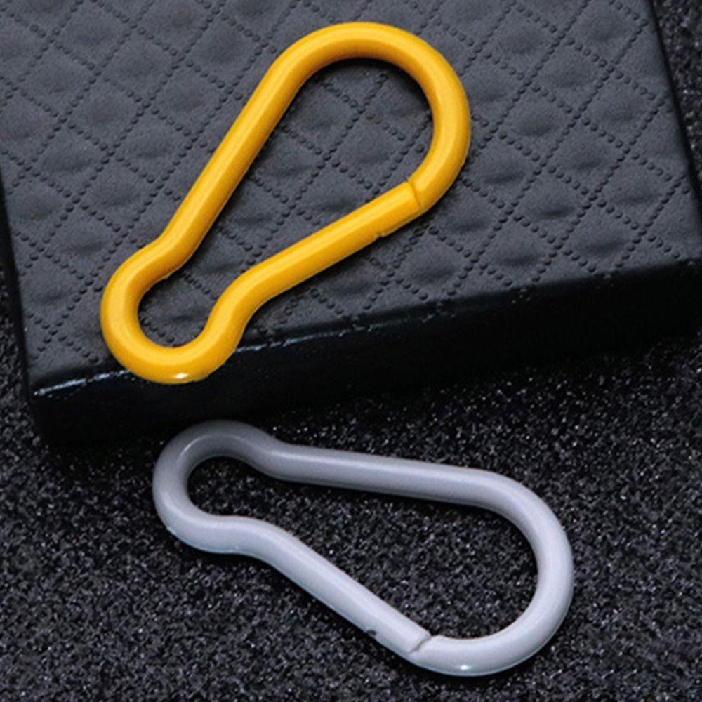 .Set 20 Móc Khóa Ba Lô Bằng Nhựa Nhiều Màu Sắc Dùng Khi Leo Núi / Chơi Thể Thao