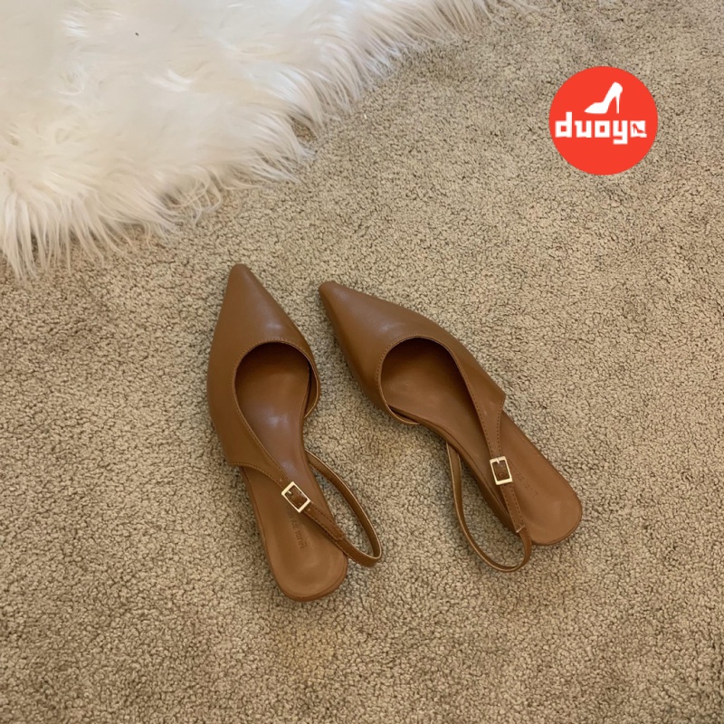 Giày Sandal Cao Gót Mũi Nhọn Thời Trang Xuân Hè Dành Cho Nữ 2022