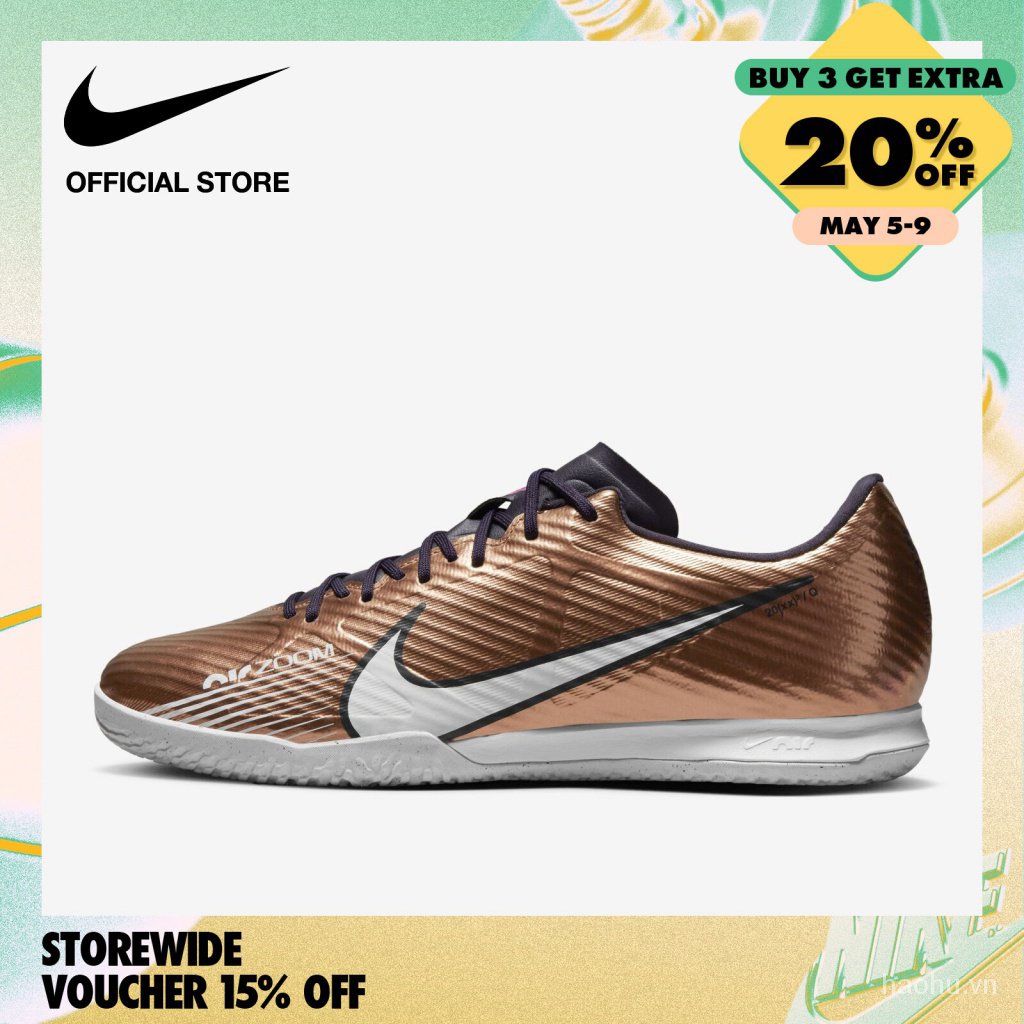 Giày Đá Bóng Nike Mercurial Vapor 15 Academy IC Bằng Đồng Kim Loại Dành Cho Nam Giới