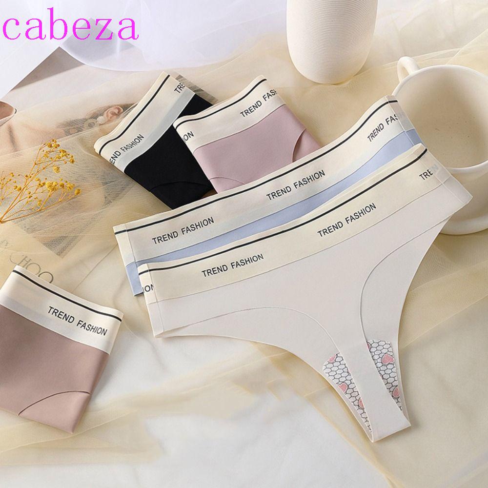 Quần Lót Thể Thao Lưng Thấp Không Đường May In Chữ Thời Trang Cho Nữ