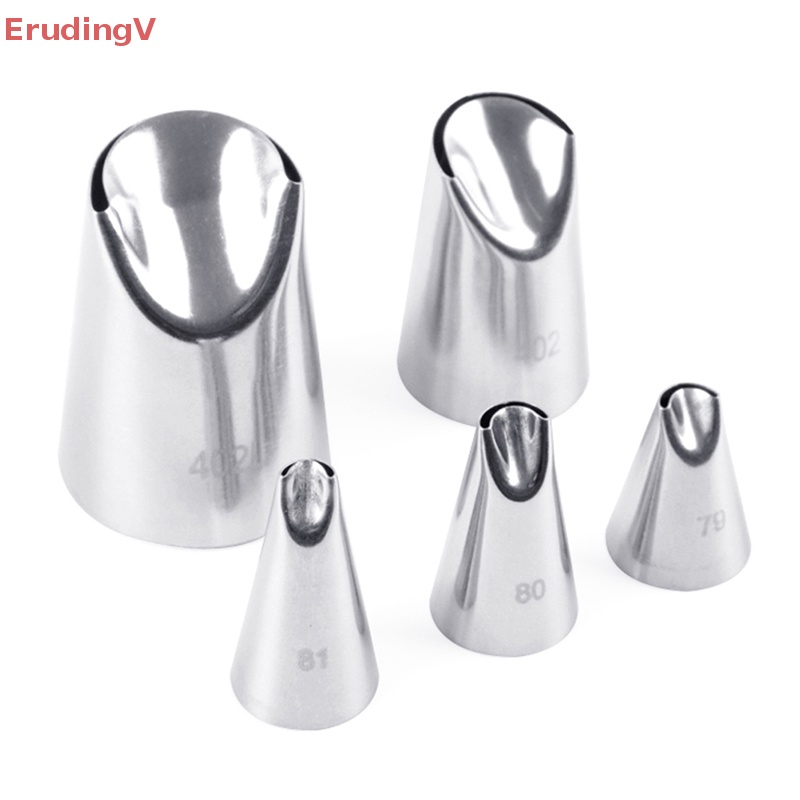 Bộ 5 Đuôi Bắt Bông Kem Bằng Thép Không Gỉ