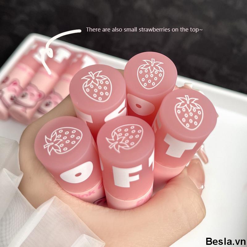⭐Màu Hồng PINK COCO® Son Kem Lì Mềm Mịn Lâu Trôi Không Phai Và Làm Sáng Màu Da