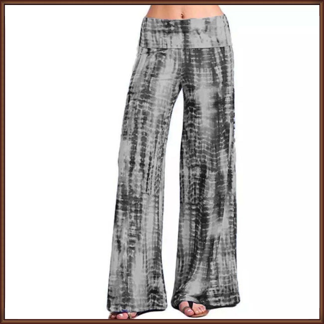 Quần Dài Thể Thao 65% Cotton 35% Ống Rộng Thời Trang Mới Cho Nữ