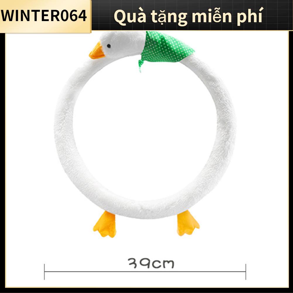 Winter064 Hoạt Hình Sang Trọng Bọc Vô Lăng Dễ Thương Chống Trơn Trượt Nội Thất Ô Tô Bảo Vệ Phụ Kiện