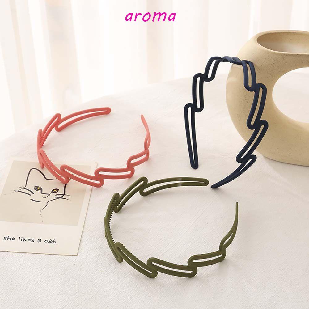 Băng Đô Cài Tóc Bằng Nhựa Resin Màu Sắc Ngọt Ngào Nhỏ Gọn Có Thể Thu Gọn Cho Nam Và Nữ