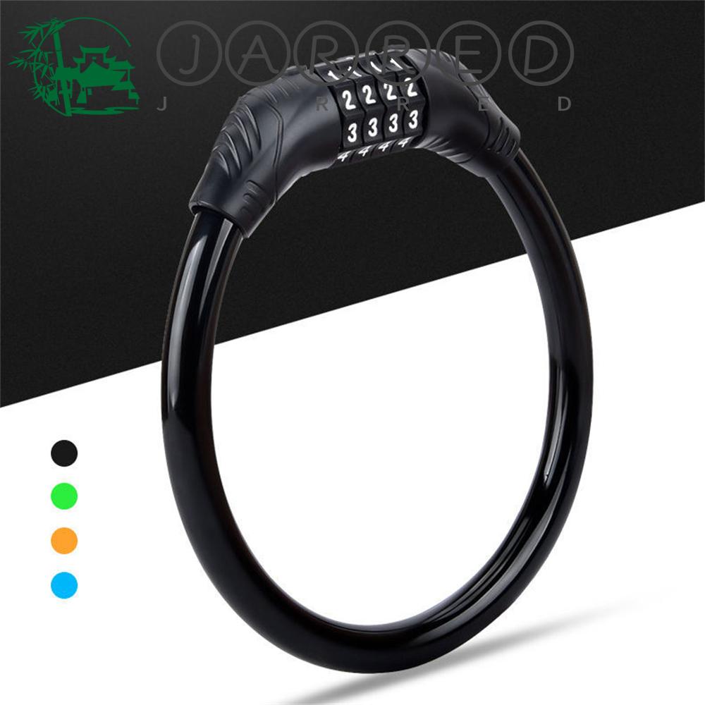 Ổ khóa xe đạp 4 chữ số bằng kim loại siêu bền cao cấp tiện dụng