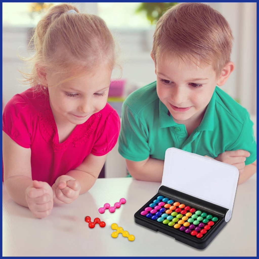 Bộ Đồ Chơi Hạt 3D Kỹ Thuật Phát Triển Trí Thông Minh Cho Trẻ Em