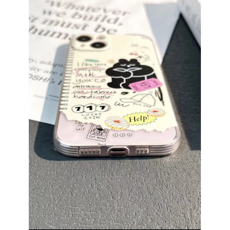 ✅Ốp Điện Thoại Mềm Trong Suốt Chống Sốc Cho Iphone 11 / 14Promax 12 13 Xsmaxx xr Notebook 6BEJ