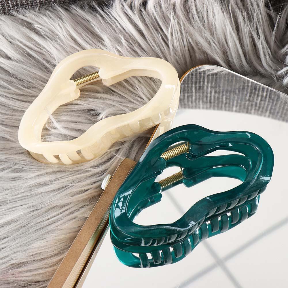 SOMEDAYZL Kẹp Tóc Hình Cá Mập Màu Hổ Phách Dễ Thương Xinh Xắn Dành Cho Nữ