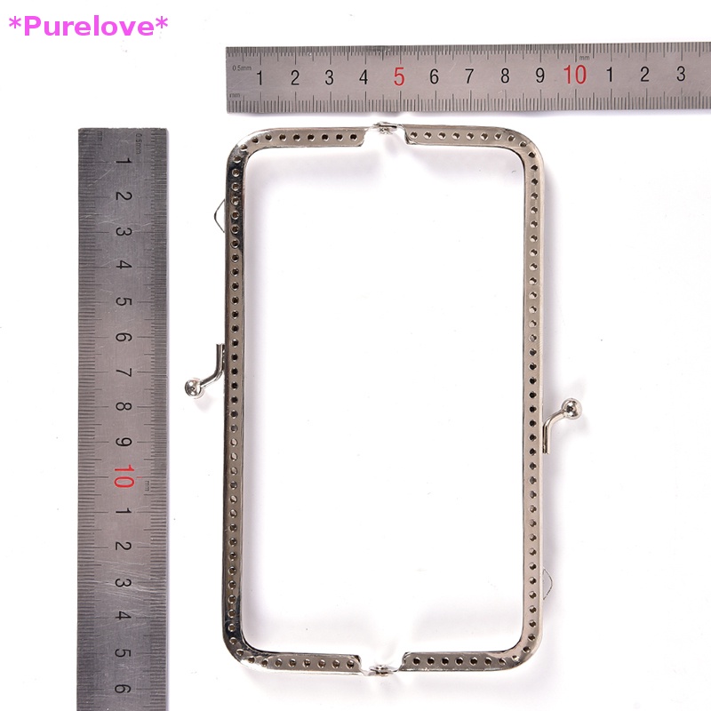 1 Khung Khóa Túi Xách Bằng Hợp Kim Hình Hoa Phong Cách Retro Mới