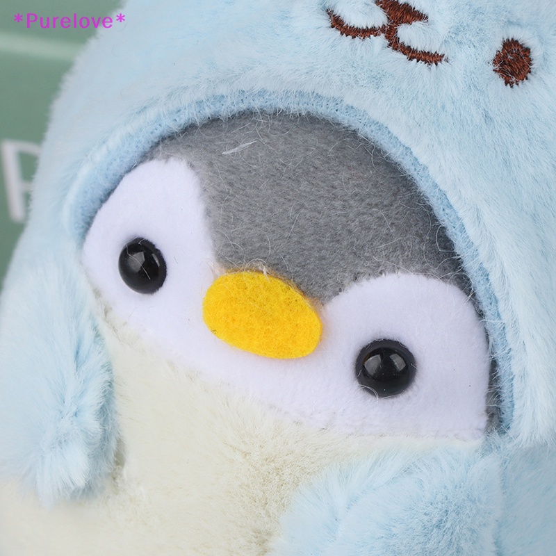 1 Móc Khóa Hình Chim Cánh Cụt Nhồi Bông Đáng Yêu Mới